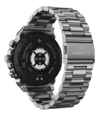Pánske smart hodinky Garett Atom Silver Steel
